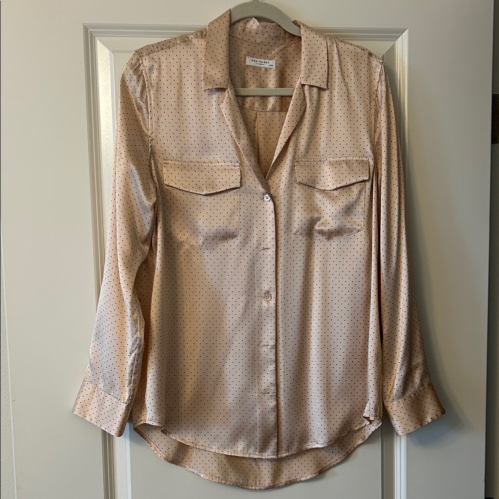 Equipment Light Pink Button Down Shirt